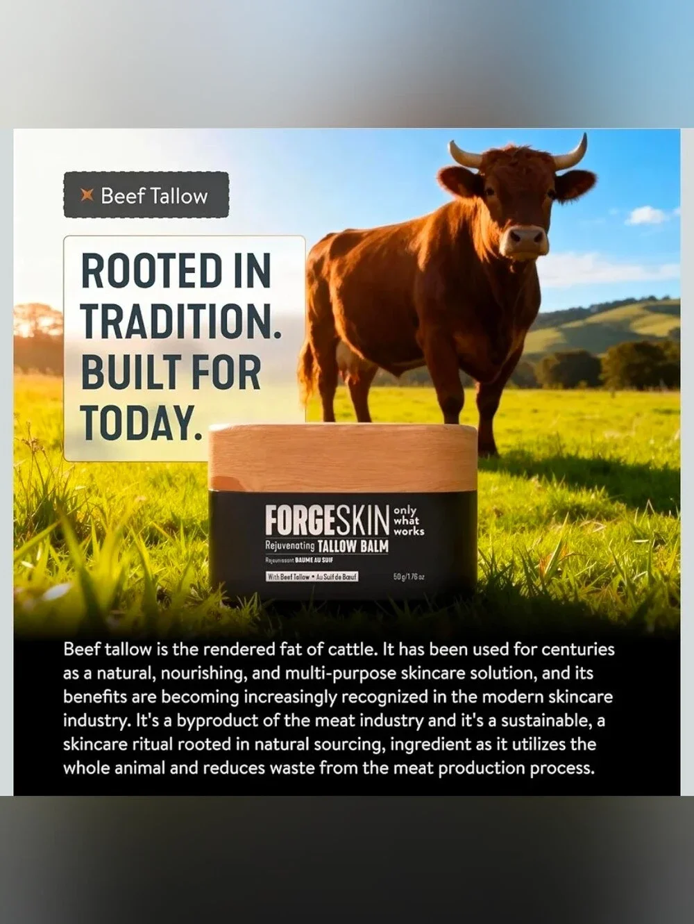 Forgeskin Rejuvenating Tallow Balm